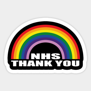 NHS Thank You Sticker